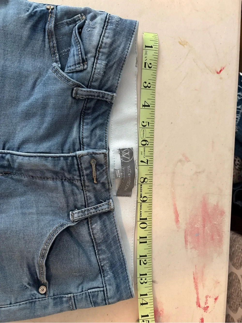 Wit & Wisdom straight leg jeans